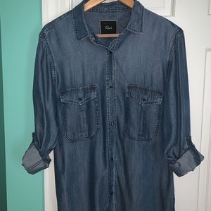 Rails Long Sleeve Button Up